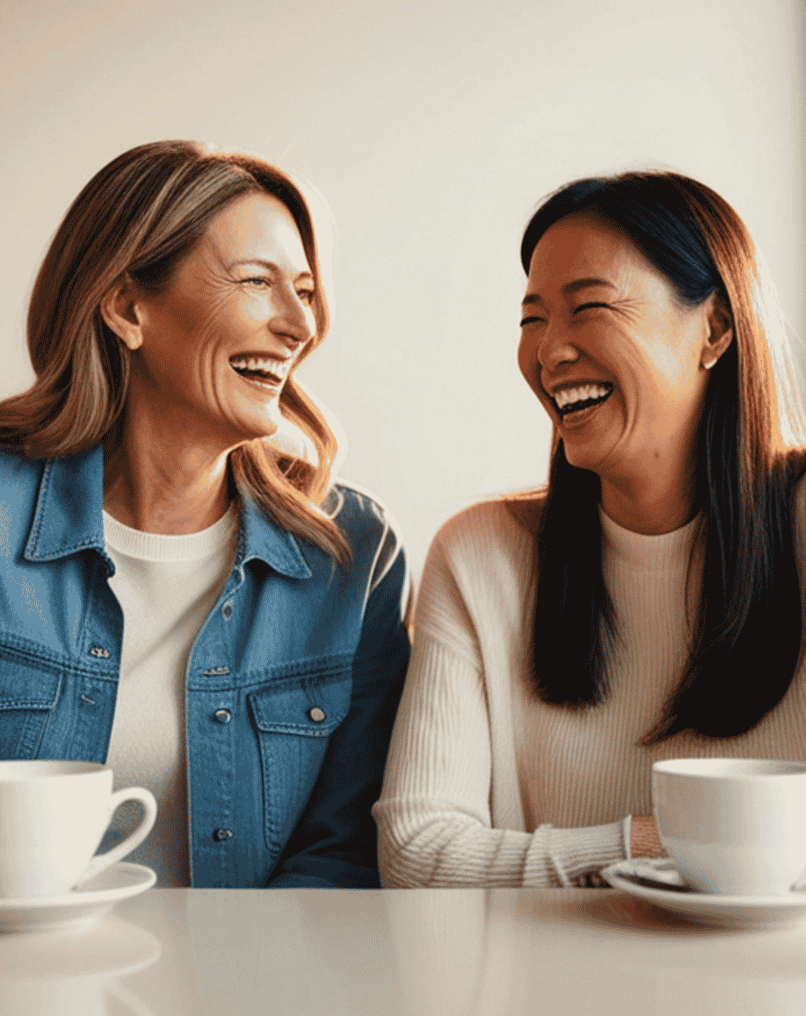 A circle of women in conversation